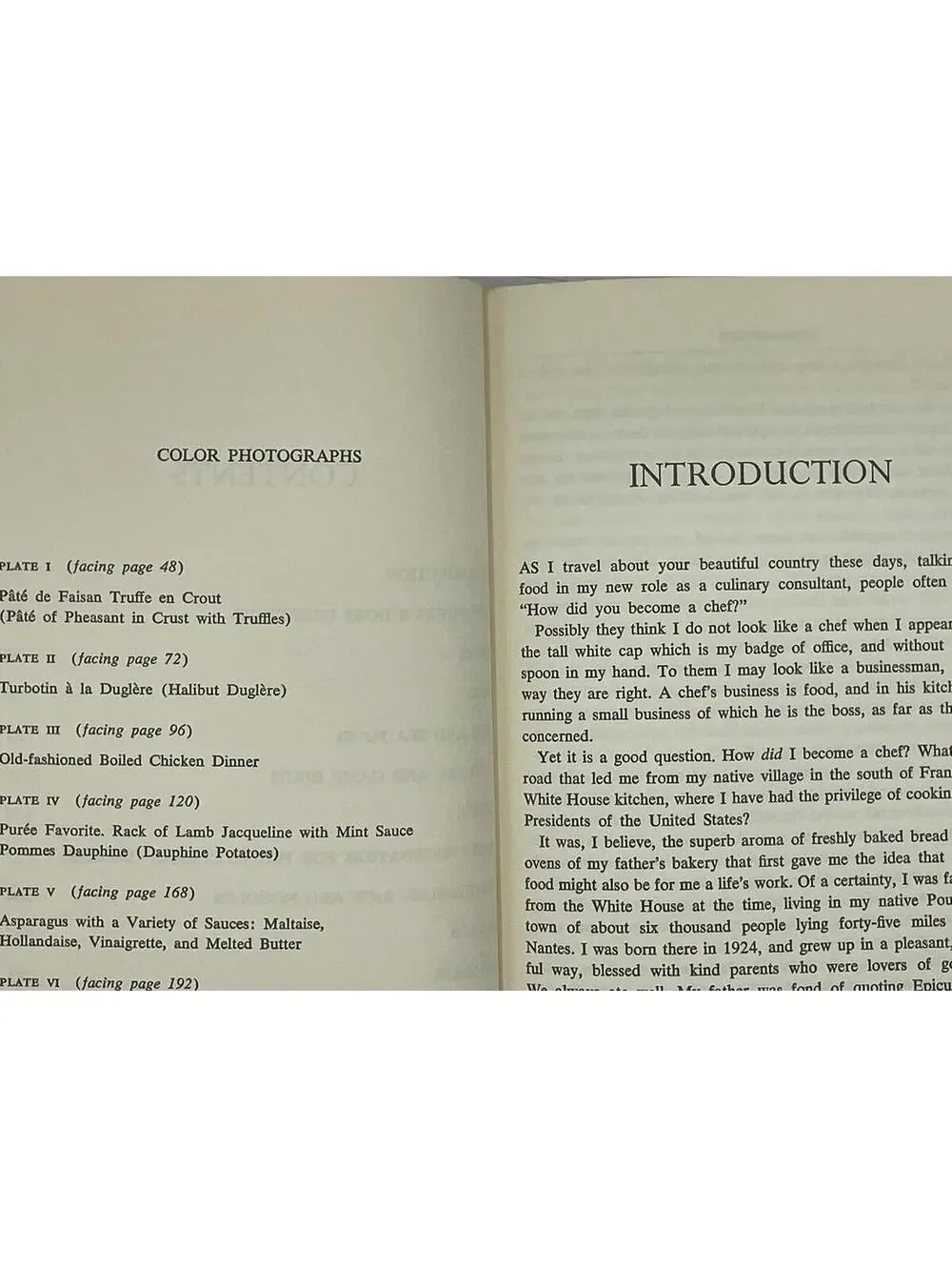 1967 White House Chef Cookbook by Rene Verdon - Kennedy Era Recipes